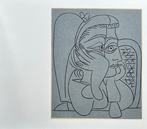 Femme Accoudée - Pablo Picasso