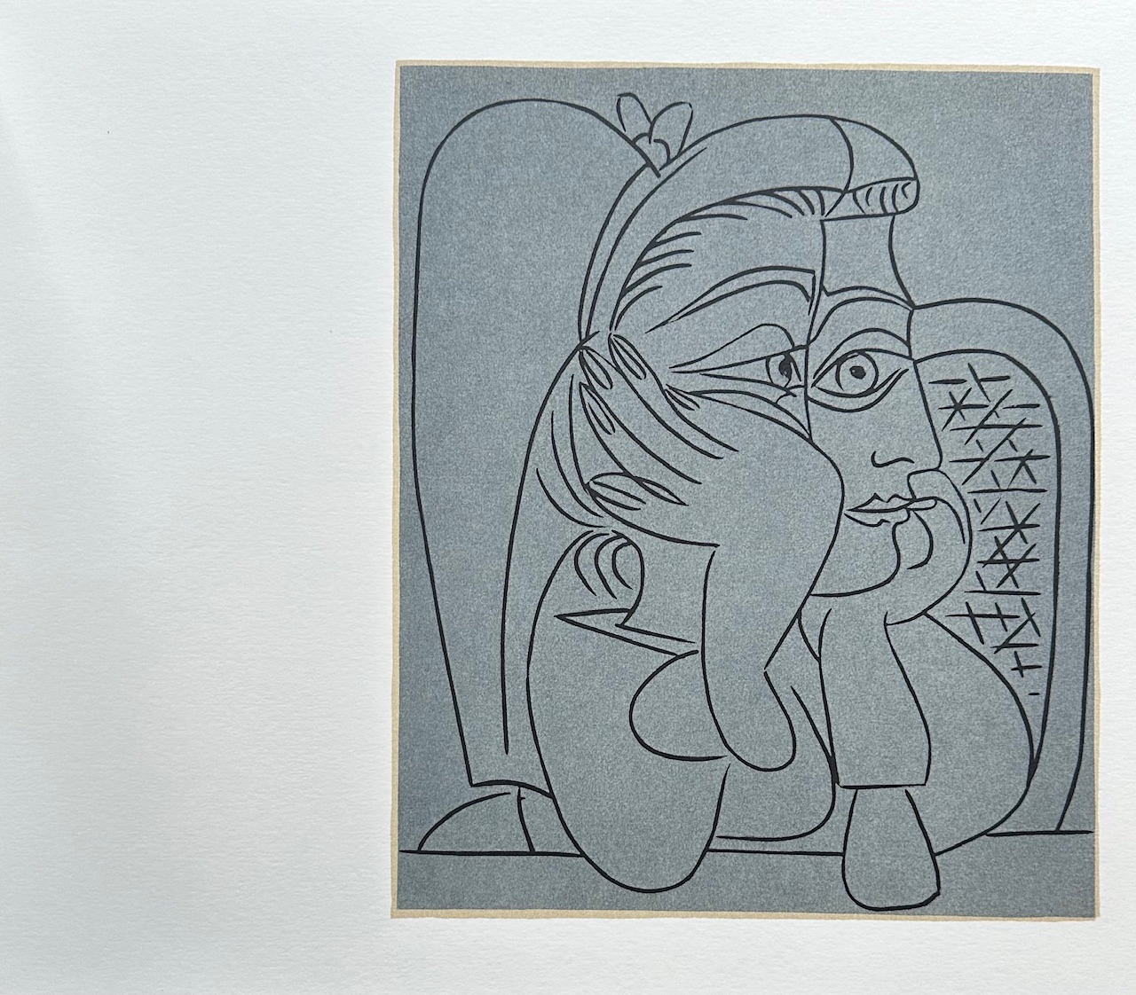 Femme Accoudée - Pablo Picasso – Image 1