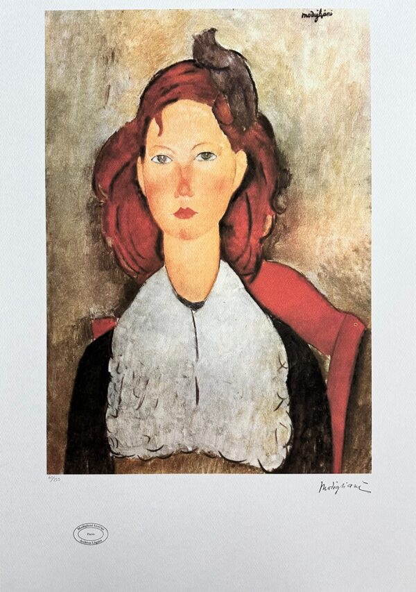Jeune Fille Assise - Modigliani Amedeo