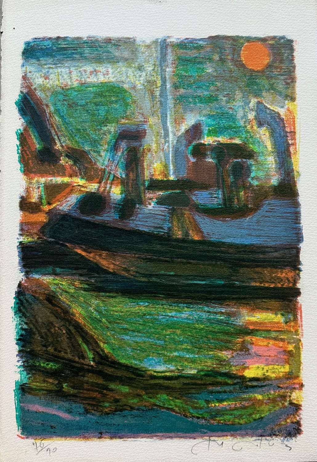 Crepuscule A la Voile - Roger Montané – Image 1