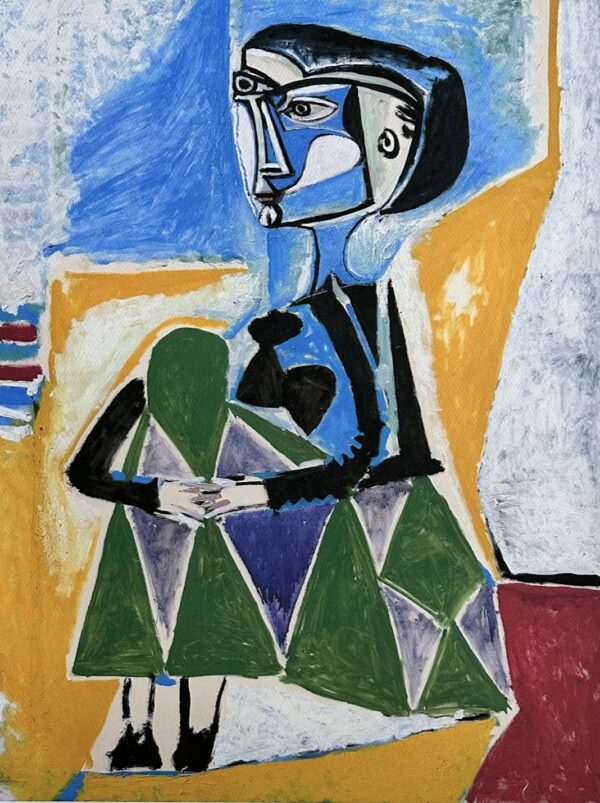 Jeune Femme - Assise - Picasso Pablo