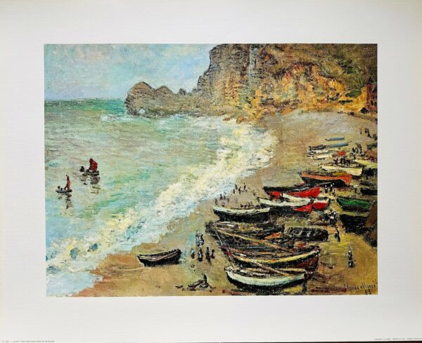 Etretat ( Paris - Jeu de Paume ) - Monet Claude