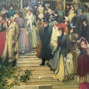 Scène de Fête Populaire - Henri Renaud  Xx