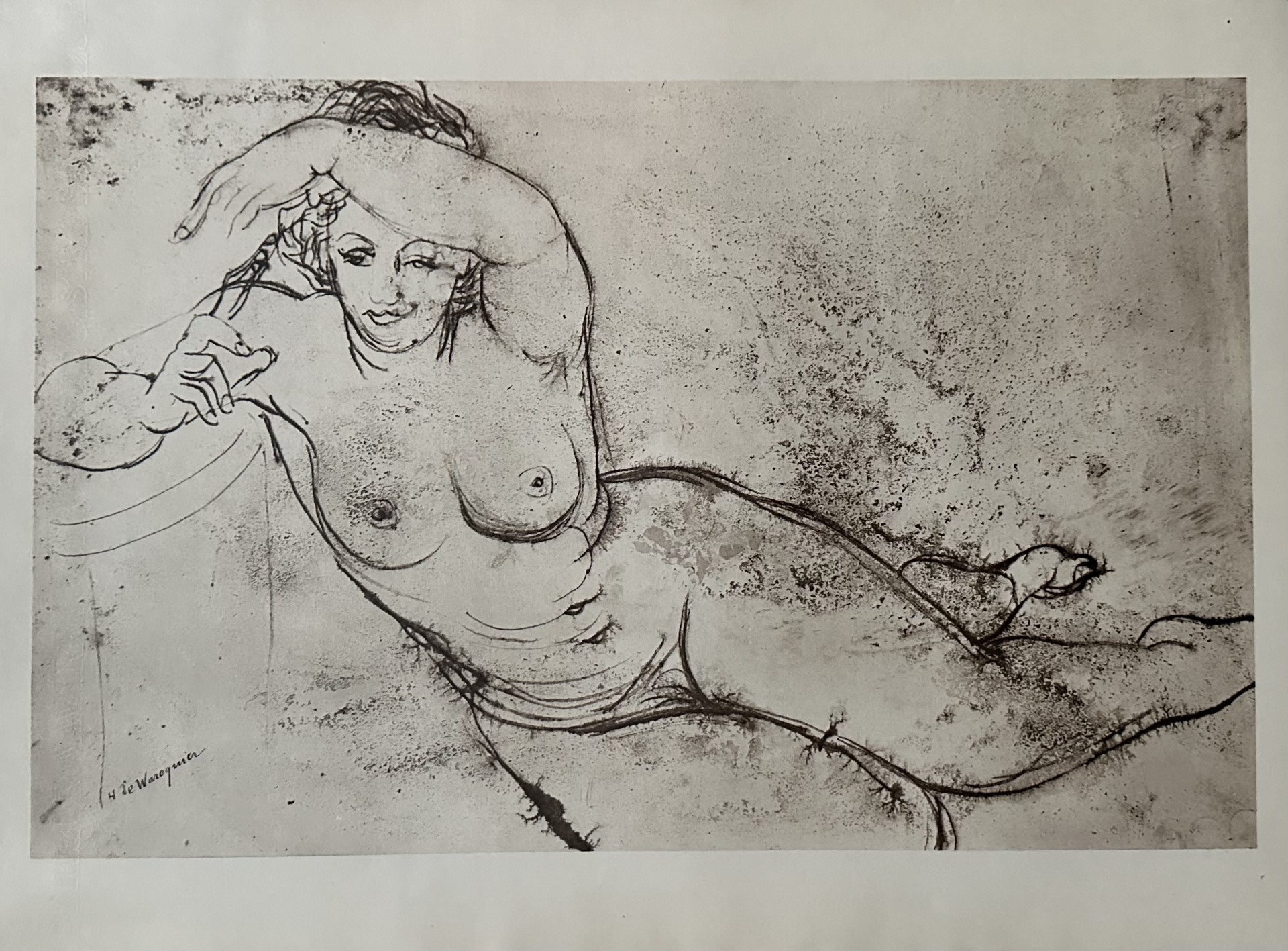 Nu - Henri De Waroquier – Image 1