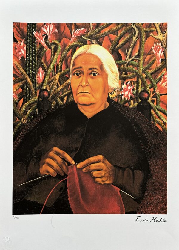 Jeune Femme de Profil - Frida Kahlo