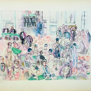 Le Baccarat À Deauville - Raoul Dufy