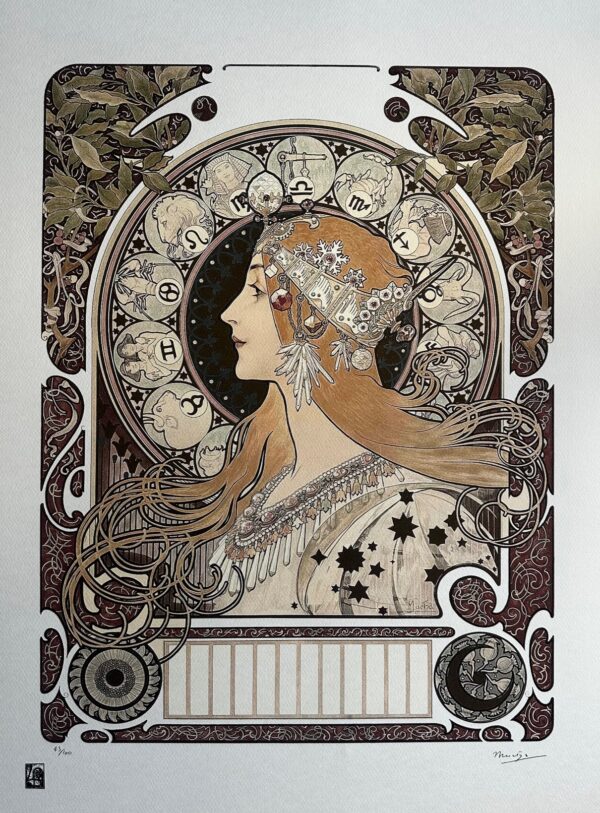 La Plume - Mucha Alphonse Marie