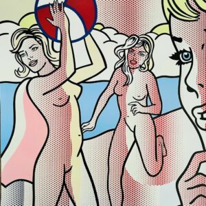 Nus au Ballon Plage - Roy Lichtenstein