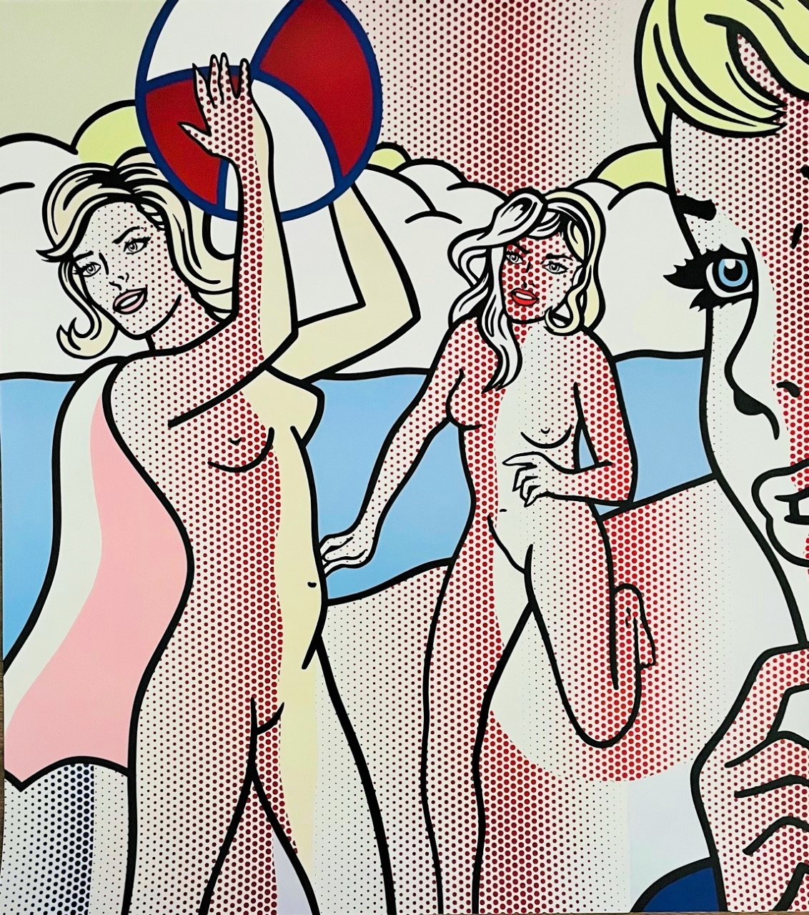 Nus au Ballon Plage - Roy Lichtenstein – Image 1