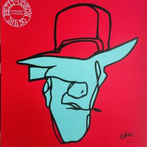 L'homme au Chapeau Bleu - Adami Valerio