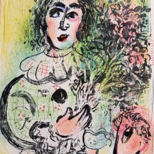 Le Clown Fleuri - Marc Chagall