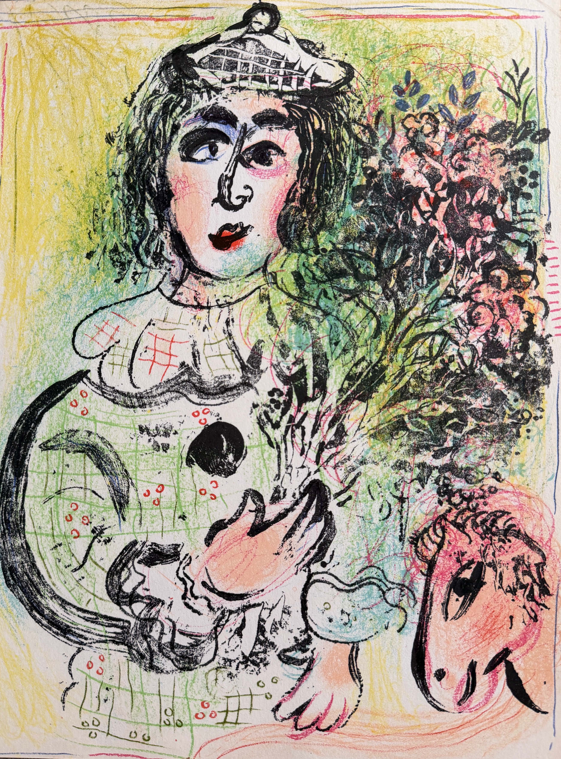 Le Clown Fleuri - Marc Chagall – Image 1