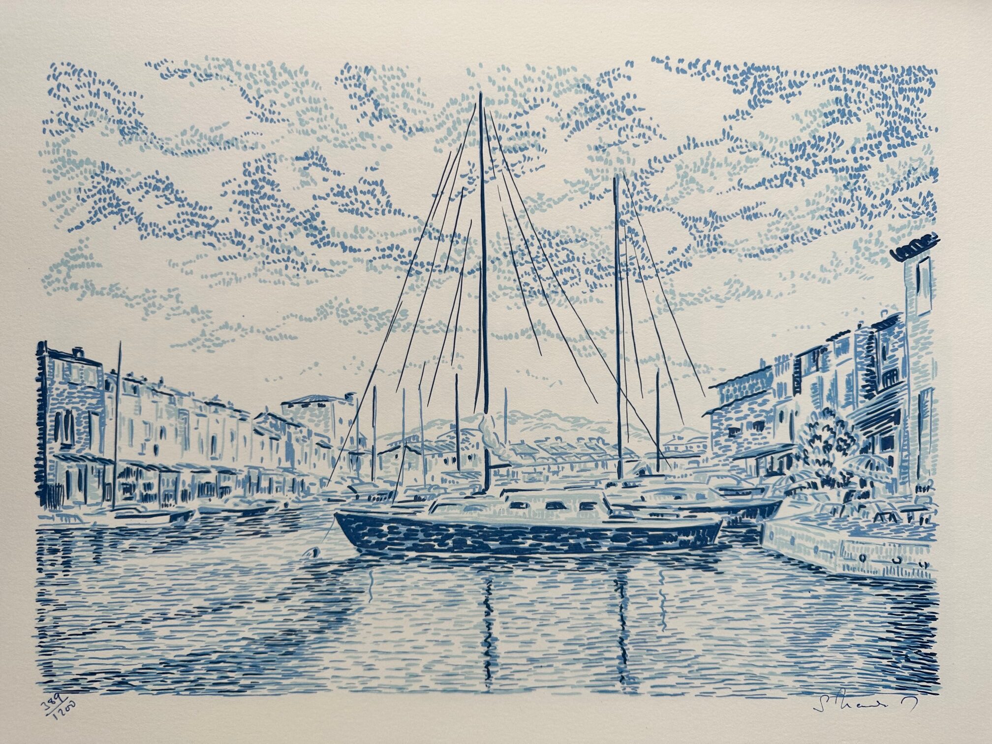 Le Port - Serge Mendjisky – Image 1