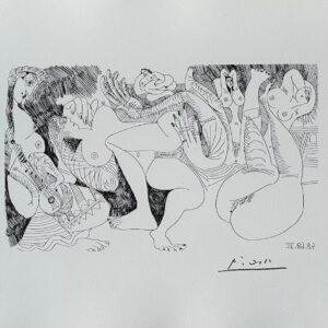 Le Bain Turc D'ingres - Pablo Picasso