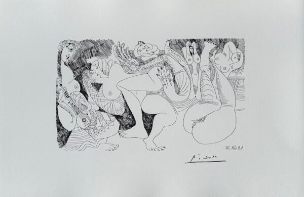 Le Bain Turc D'ingres - Pablo Picasso