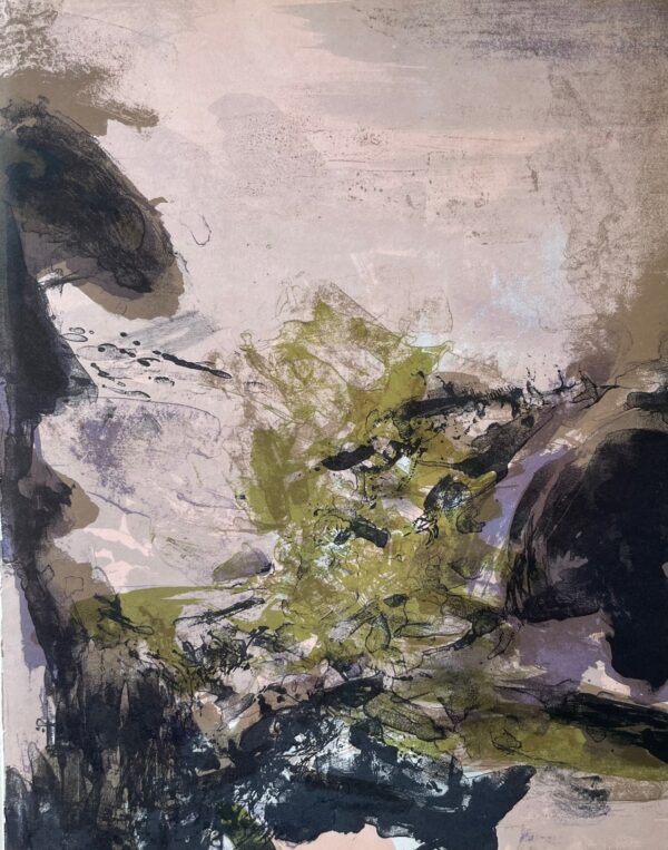 Paysage de Montagne Abstrait 1971 - Zao-Wou-Ki
