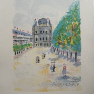 Maurice Utrillo - Lithographie