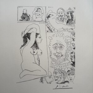 Les Nobles et la Muse - Pablo Picasso