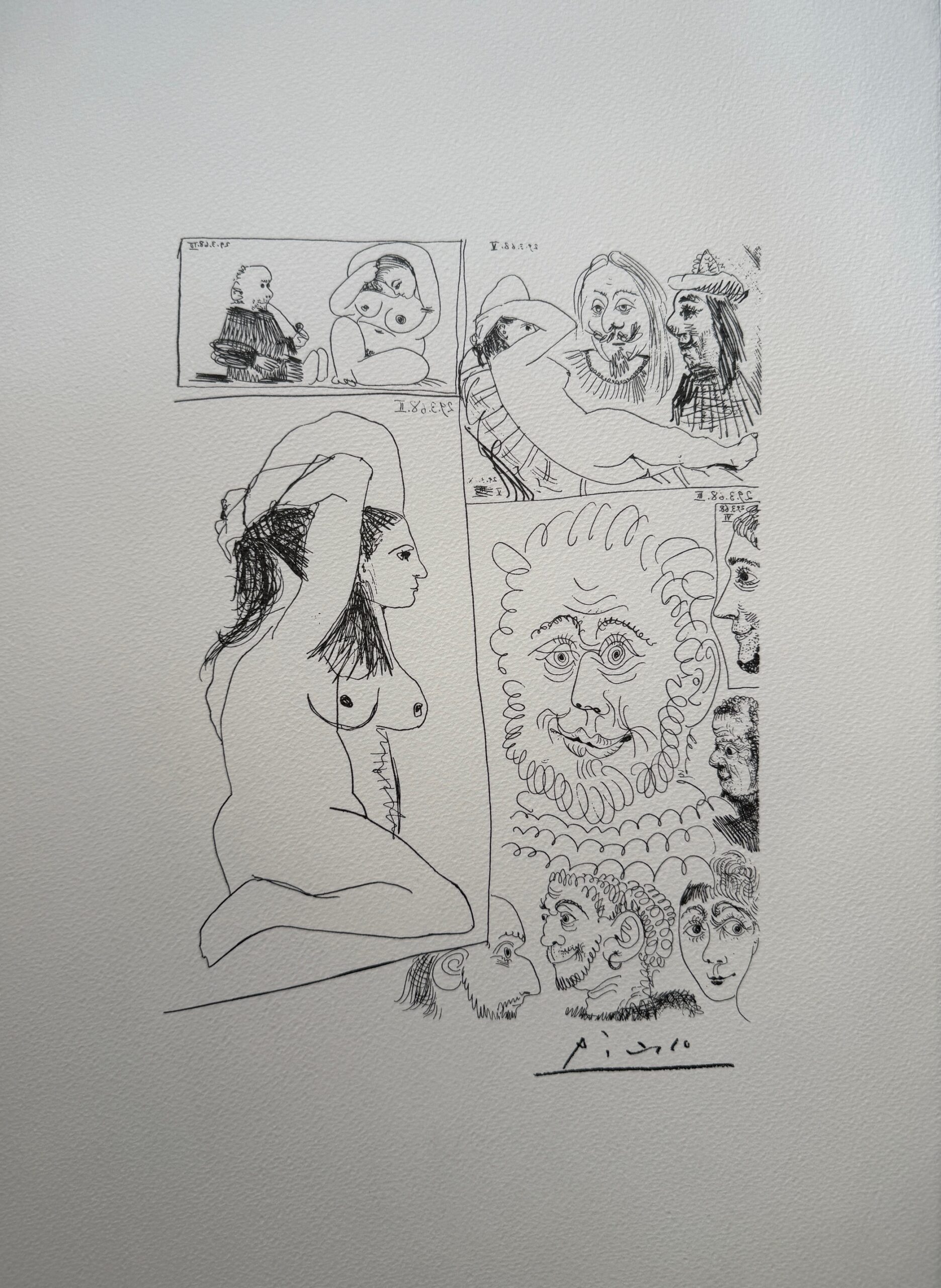 Les Nobles et la Muse - Pablo Picasso – Image 1