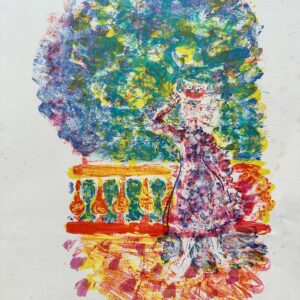 La Terasse aux Mimosas,1956 - Terechkovitch Constantin