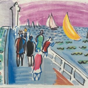 Premenade au Bord de Mer - Raoul Dufy