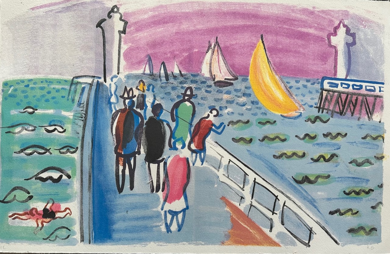 Premenade au Bord de Mer - Raoul Dufy – Image 1