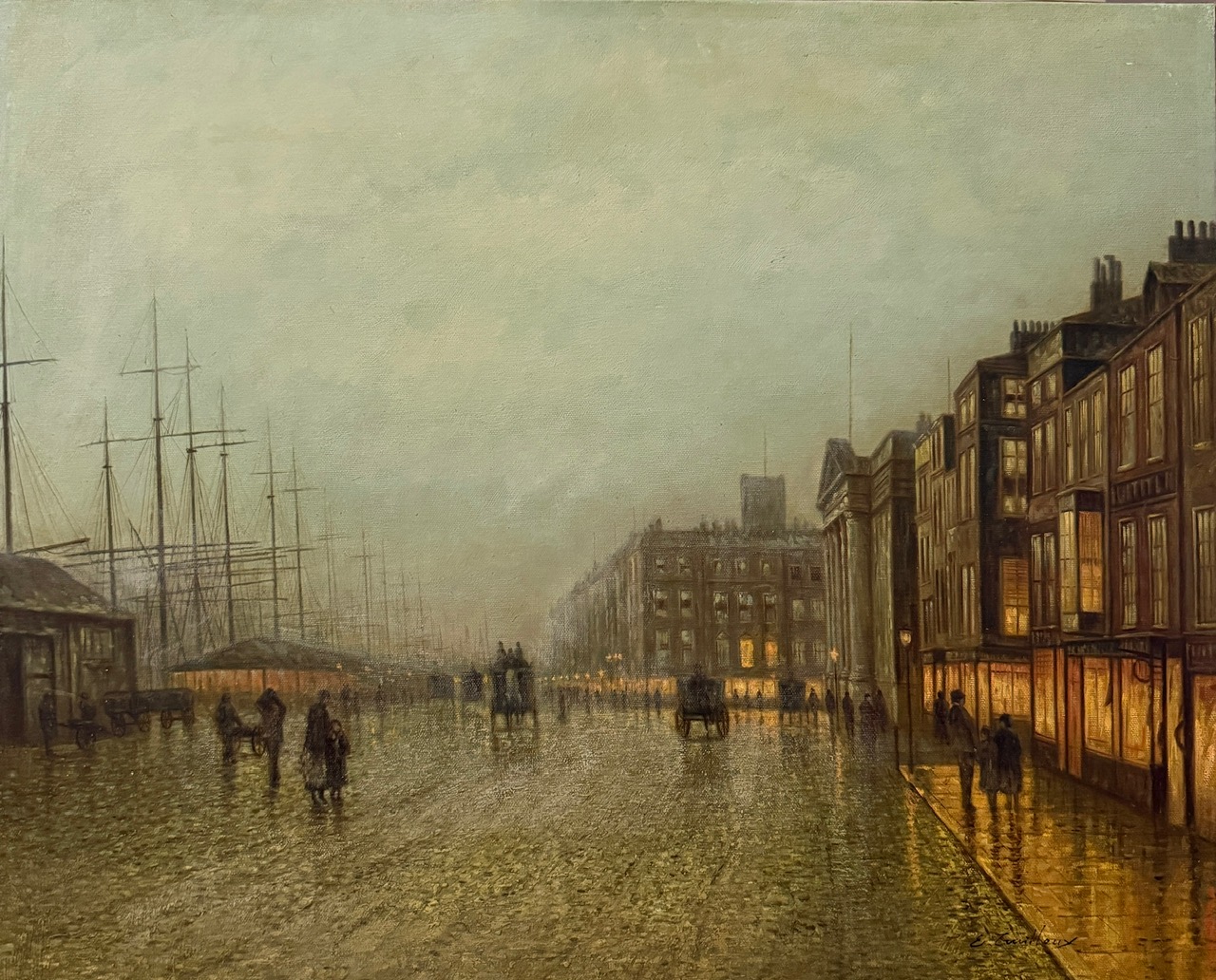 Sous la Brume - Edouard Guilleux  Xx – Image 1