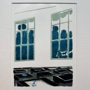 Les Deux Fenetres - André Brasilier
