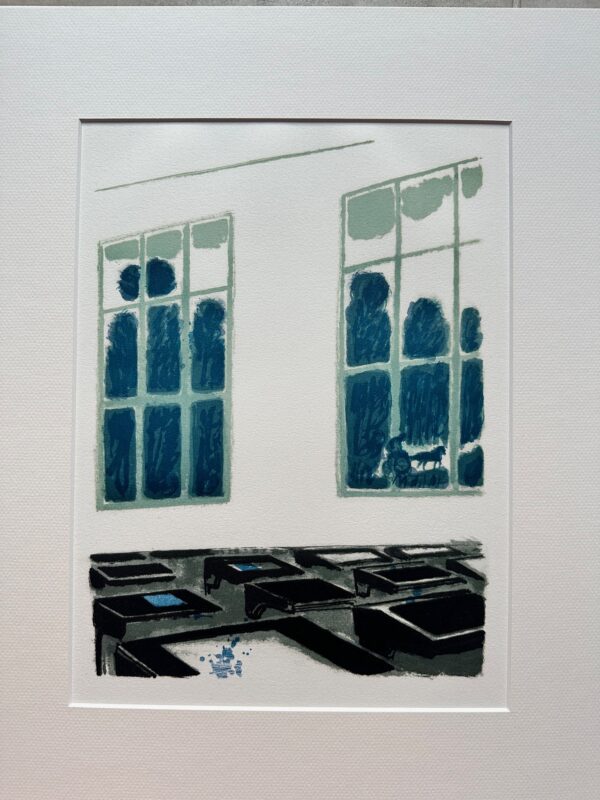 Les Deux Fenetres - André Brasilier