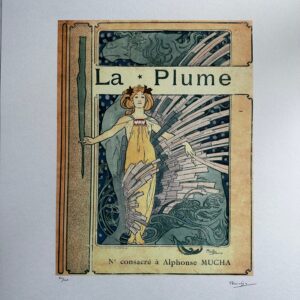 La Plume - Alphonse Marie Mucha