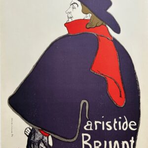 Aristide Bruant dans Son Cabaret - Henri De Toulouse-Lautrec