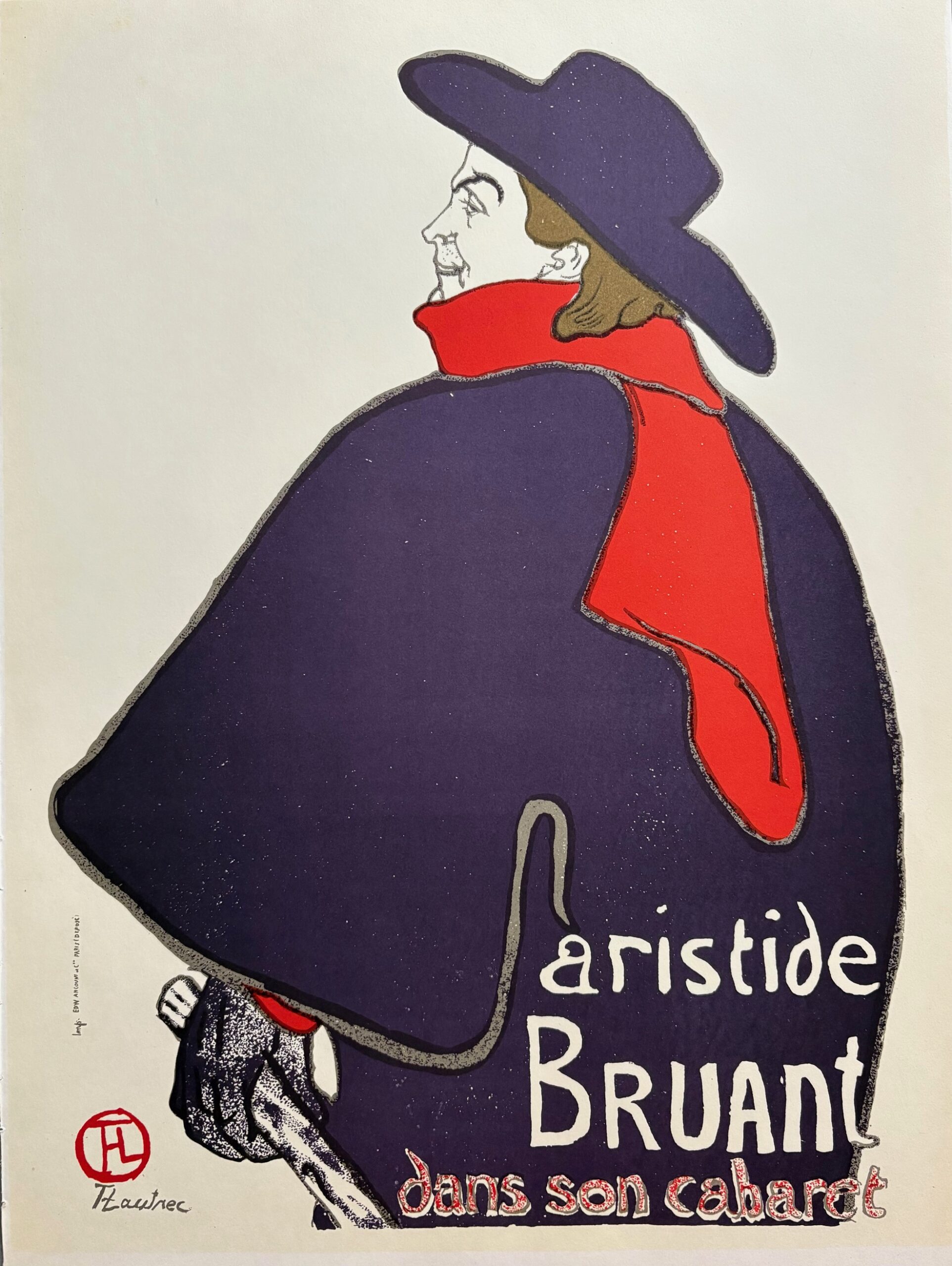 Aristide Bruant dans Son Cabaret - Henri De Toulouse-Lautrec – Image 1
