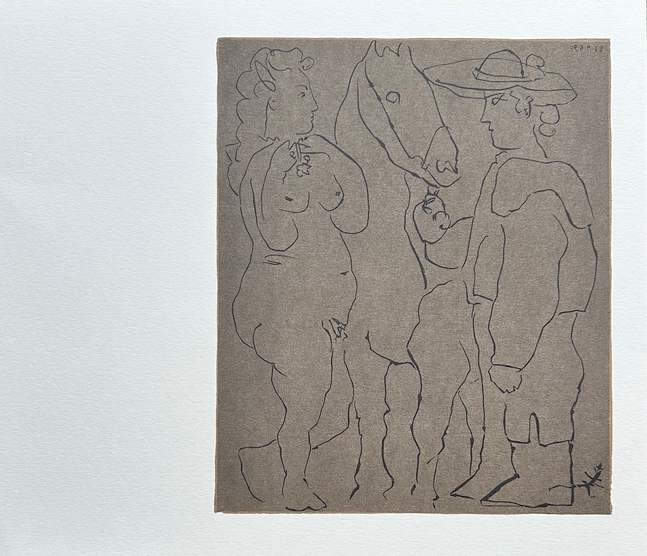 Picador Femme et Cheval - Pablo Picasso – Image 1
