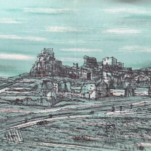 Les Baux - Jean Carzou