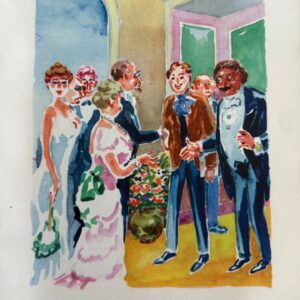 Charlus et Morel Chez les Verdurin - Kees Van Dongen