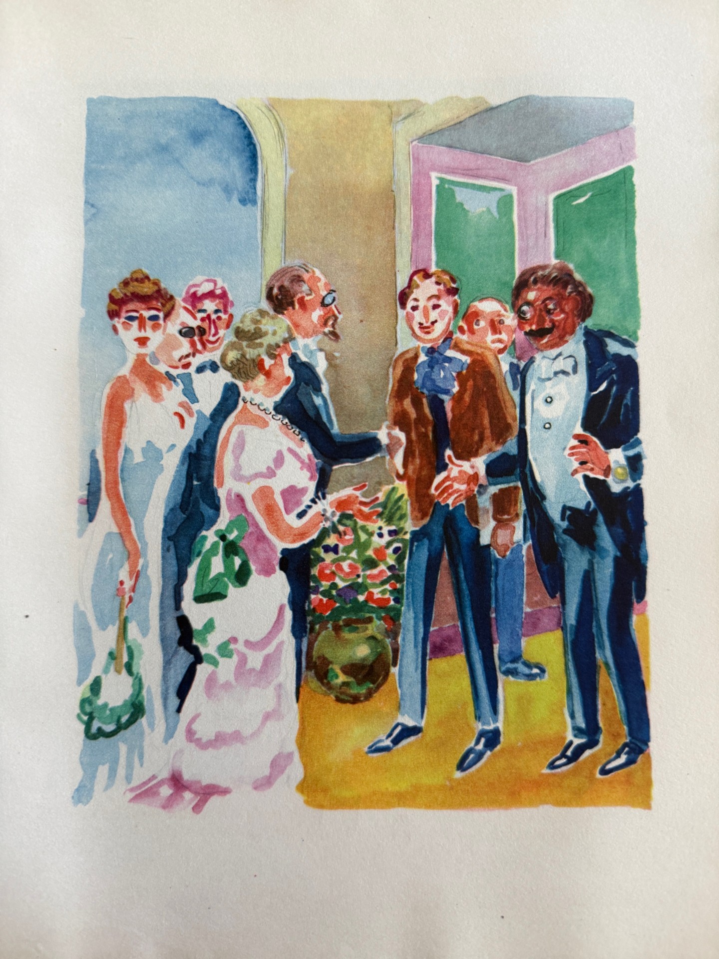 Charlus et Morel Chez les Verdurin - Kees Van Dongen – Image 1