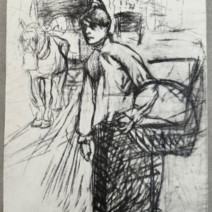 La Blanchisseuse - Toulouse Lautrec Henri De