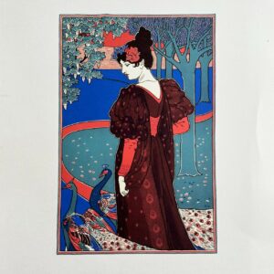 La Femme au Paon - Louis Rhead