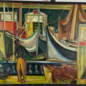 Le Pecheur aux Sardiniers - Jean Cluseau Lanauve