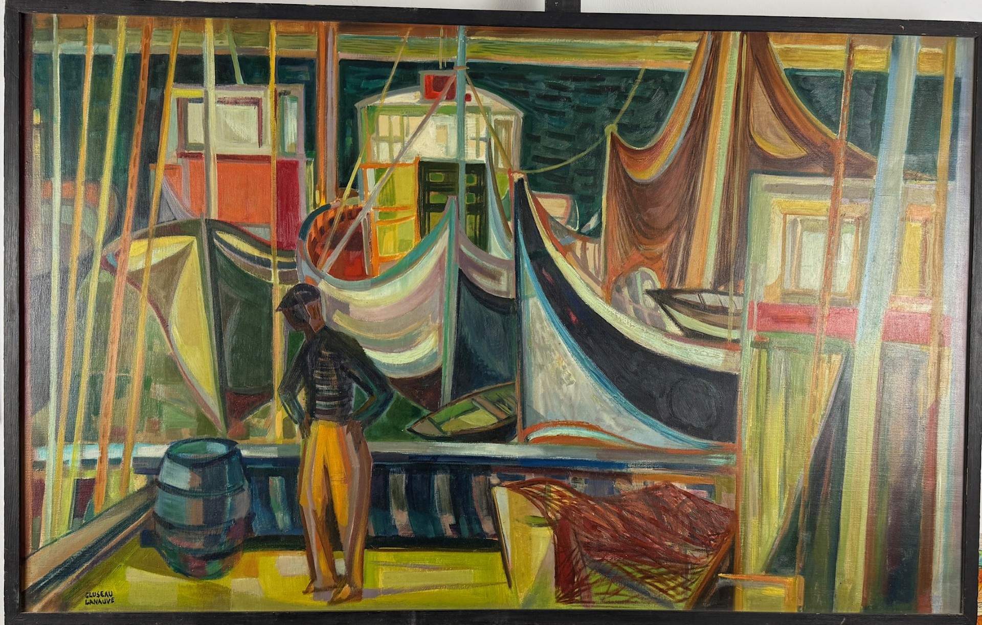 Le Pecheur aux Sardiniers - Jean Cluseau Lanauve – Image 1