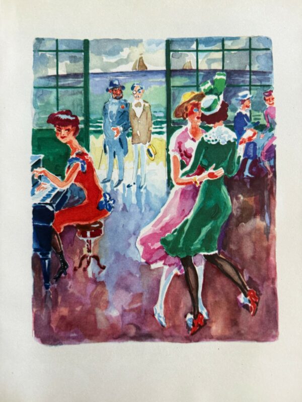 Albertine et Albert au Casino de Balbec - Kees Van Dongen
