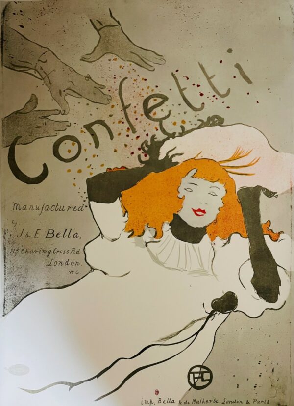 Confetti - Henri De Toulouse-Lautrec