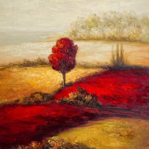 Champ Rouge, Horizon Calme - 20E Eeuw Ecole Moderne