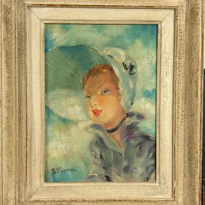 Jeune Fille au Chapeau - Guy Seradour