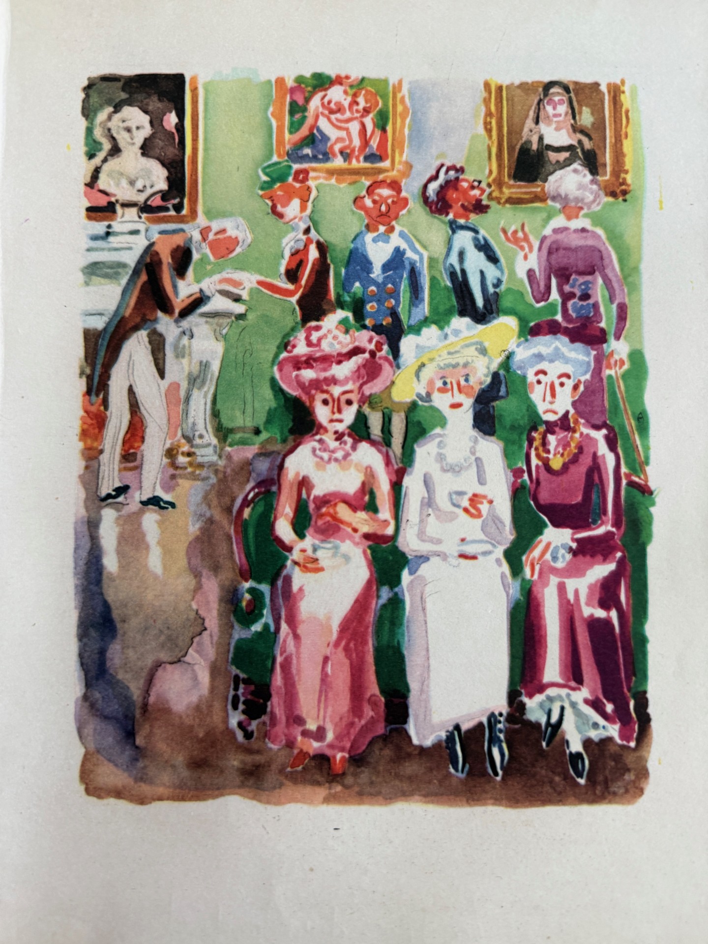 Les Trois Divinites Dechues - Kees Van Dongen – Image 1