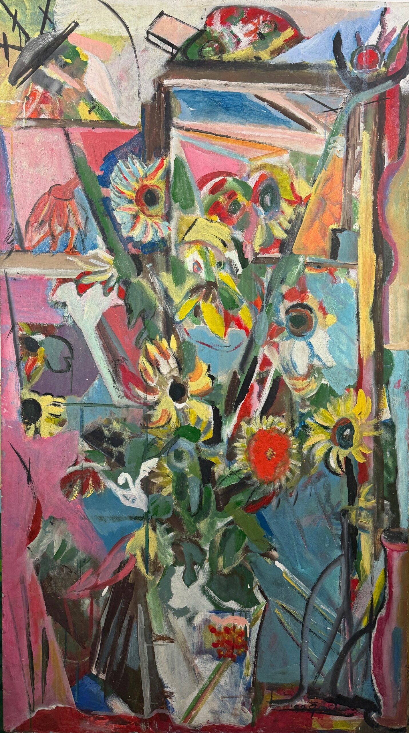 Bouquet Multicolore - 20E Eeuw Ecole Moderne – Image 1