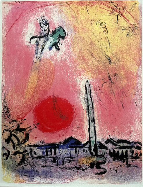 Regard sur Paris - Marc Chagall