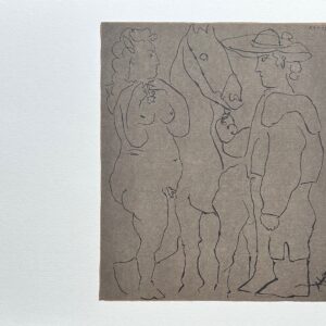 Picador Femme et Cheval - Pablo Picasso