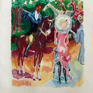 Le Prince de Sagan au Bois - Kees Van Dongen