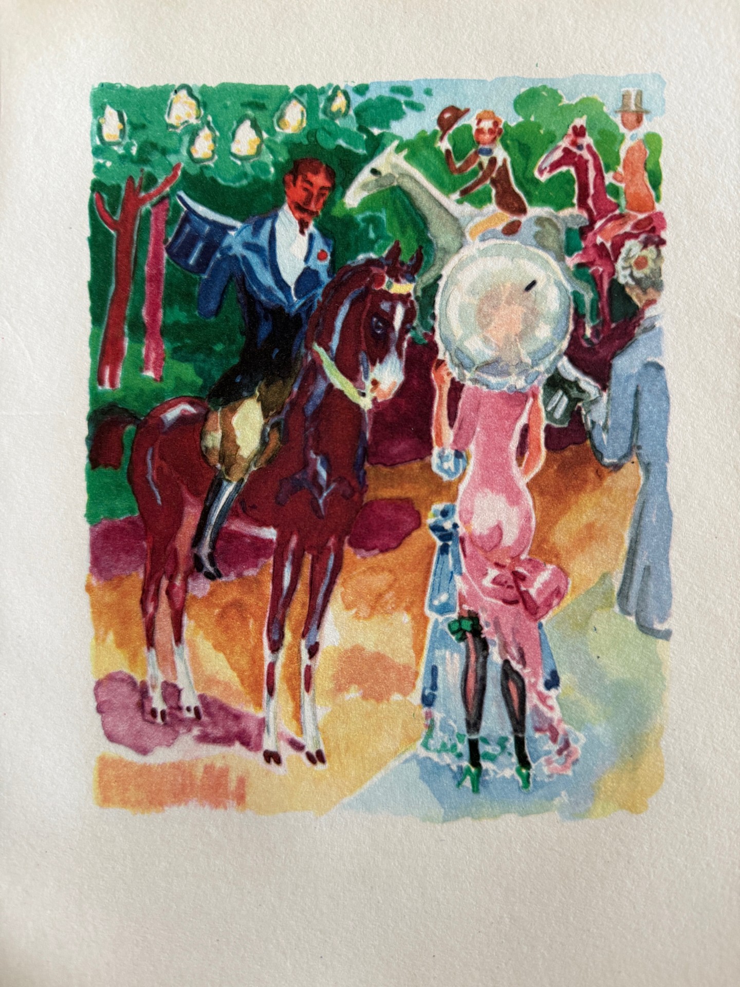 Le Prince de Sagan au Bois - Kees Van Dongen – Image 1